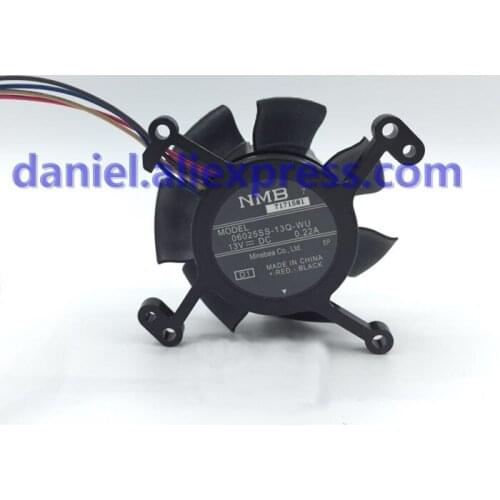 Original NMB 06025SS-13R-WUE 4-line 13V 0.17A Epson CB-S04/W04/S04E/U04 projector fan