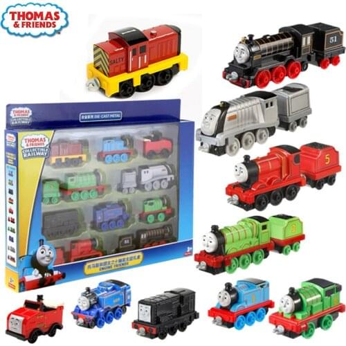 Thomas and Friends Trains Original Alloy Collection Trackmaster Set Toys for Children Diecast Brinquedos Model Truck Kids Gift