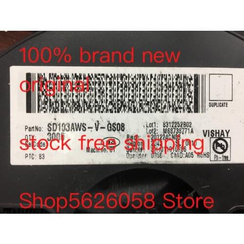 SD103AWS-V-GS08 SOD323 100% new original freeshipping 40PCS/LOT STOCK