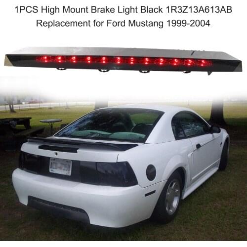 Brake Light Black 1R3Z13A613AB Replacement for Ford Mustang 1999-2004