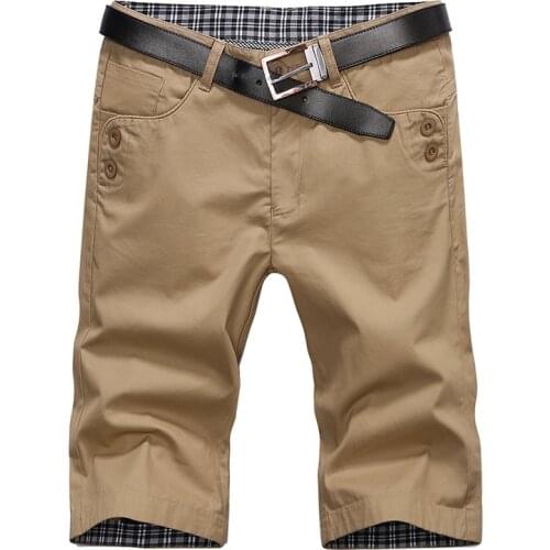 On Stock Men Shorts with 7 Colors 28-40 Sizes Good Quality Factory OEM Cotton Shorts for Men Comfortable Stylish Casual Shorts