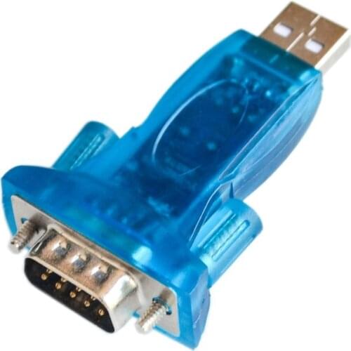 1pcs HL-340 New USB to RS232 COM Port Serial PDA 9 pin DB9 Adapter support Windows7-64