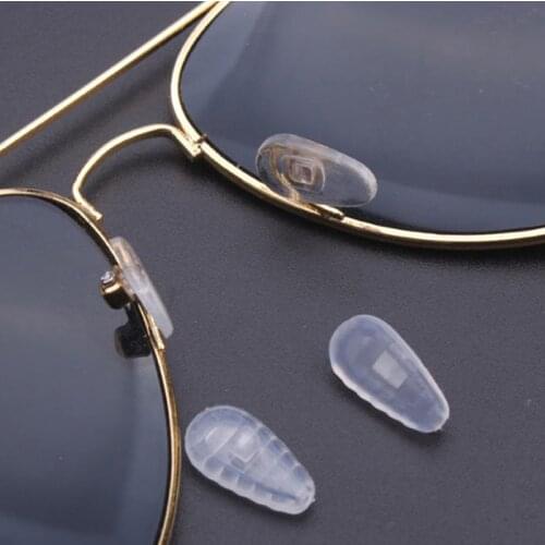 5 Pairs/lot Non-slip Silicone Nose Pad For Glasses Eyeglasses Sunglass Accessories high quality