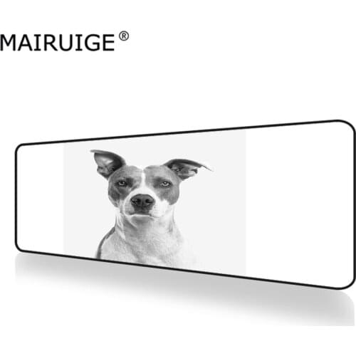 Animal Corgi dog White Mouse Pad XXL Gamer Desk Mat Computer PC Large Gaming MousePad 90x40cm/80x30cm for Laptop Table Pads
