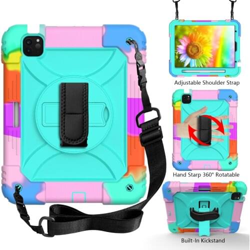 Case for iPad 8th 7th Generation 10.2 2020 Tablet Funda Kids Safe Shockproof Cover With Pen Slot for iPad Air 4 10.9 Pro11 2020