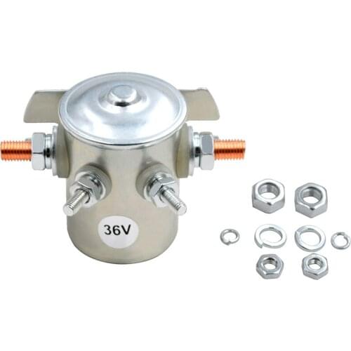 36V Continuous Duty Solenoid Relay For Ezgo TXT Series 1980-2010 Electric Golf Cart 15-242 15-243 15-334 SAS-4301 SAS-4302