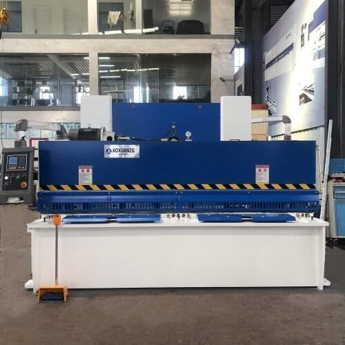 E21S Blue Small CNC Hydraulic Shearing Machine QC12K-8*2500