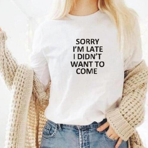 T-shirt Women Summer Cotton Short Sleeve T Shirt Women Harajuku O-neck Ladies Top Tee Shirt Femme Funny Camiseta Mujer