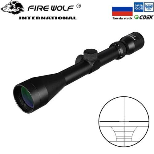 3-9x40 Hunting Mil Dot Air Rifle Gun Outdoor Optics Sniper Deer Hunting Scope Rail MOUNTS
