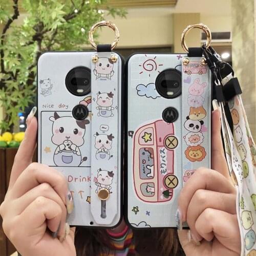 Durable New Phone Case For MOTO G7/G7 Plus Back Cover Black Case Beautiful Fashion Design For Woman