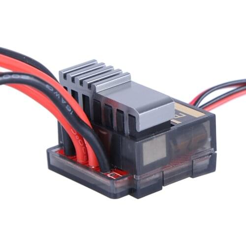 Professional 320A Brushed Motor ESC Electric Speed Controller Dual Mode with Brake for HSP 1/8 1/10 RC Car Buggy Boat RC Hobby