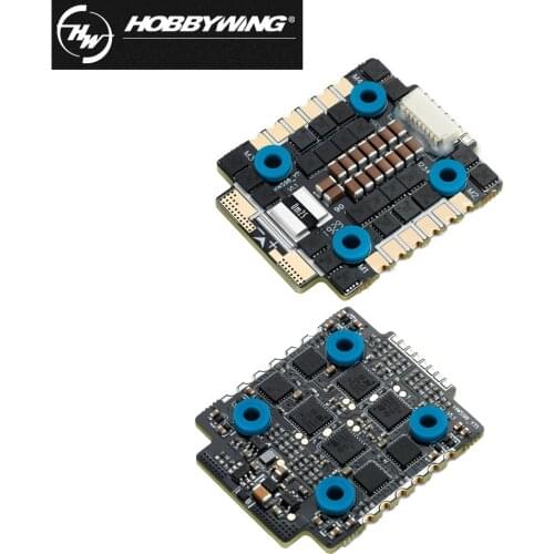 Hobbywing XRotor Micro 40A (20x20) 6S 4in1 ESC Blheli 32 Dshot 1200 / 150/300/600 for RC drone RC frame FPV