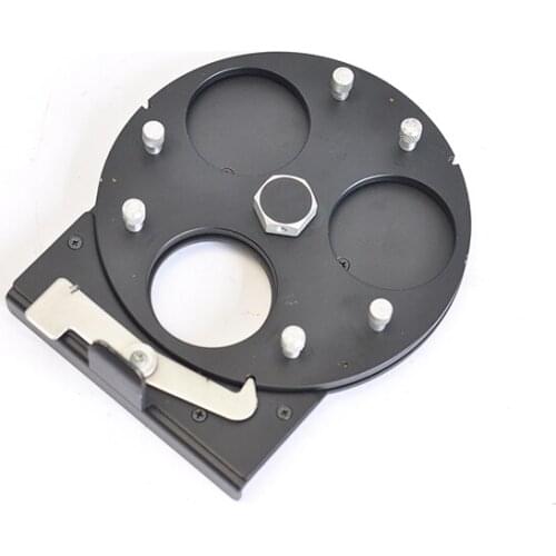 Made in the United States, OMG 3-hole lens board, fast cutting lens board, D series 4x5 enlarger lens board