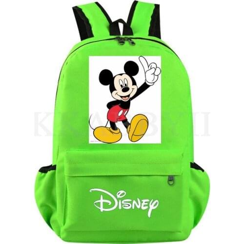 Mickey Mouse Schoolbag Capacity Students School Backpack Waterproof bagpack primary school book bags for teenagers kids
