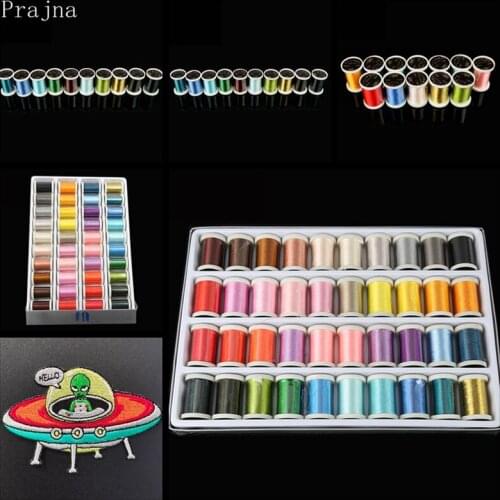 Sew On Embroidery Patch thread Sewing Machine Non-woven DIY Threads 135D/2 Computer Embroidery Machine 28M Patchwork Silk