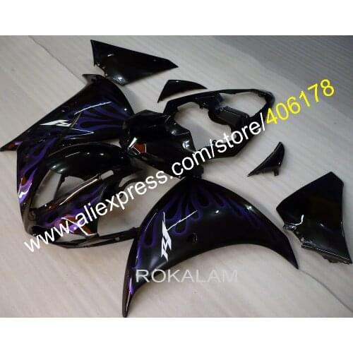 Blue Flame For Yamaha YZF R1 2009 2010 2011 YZFR1 09 10 11 YZF 1000 YZF1000 Body Fairing Kit (Injection Molding)