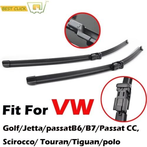 XUKEY Windshield wipers Blade Front Window Windscreen For VW Golf VI Passat B6 Passat CC Scirocco Jetta Touran Tiguan