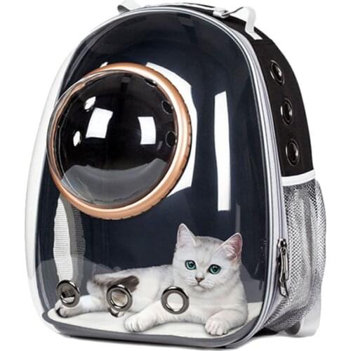 Astronaut Window Bubble Carrying Travel Bag Breathable Space Capsule Transparent Pet Carrier Bag Dog Cat backpack