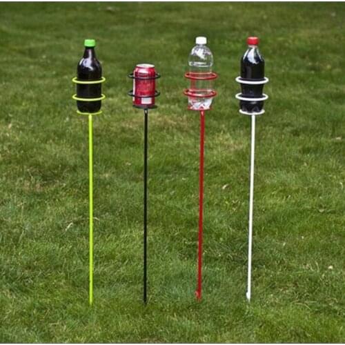 Universal Beverage Drink Holder Stake for Beach Picnics Tailgating Camping