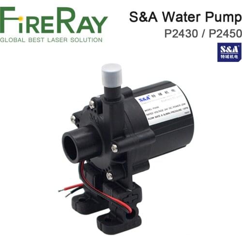 Fireray Water Pump P2430 P2450 for S&A Industrial Chiller CW-3000 AG (DG) CW-5000 AH (DH) CW-5200 AI (DI)