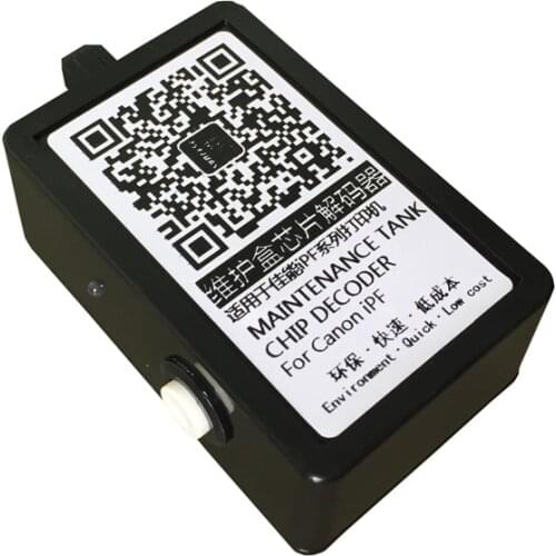 Maintenance Tank Chip Resetter for IPF Series MC 05-10 For Canon iPF500 510 5100 600 605 610 6300 6300s Waste ink tank resetter
