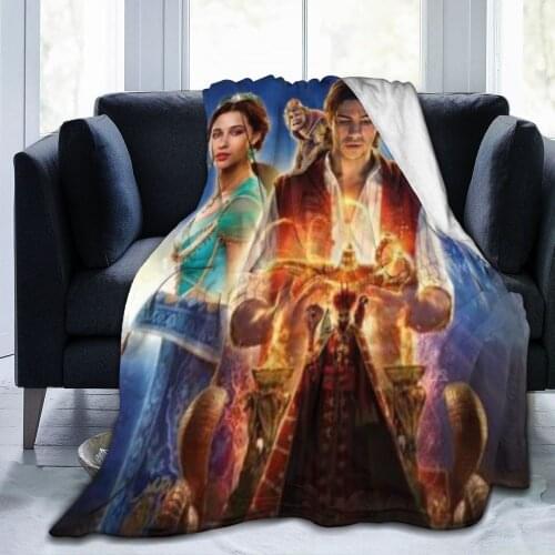 3D printing European and American movie themed plush fleece blankets for home bed and sofa blankets unisex