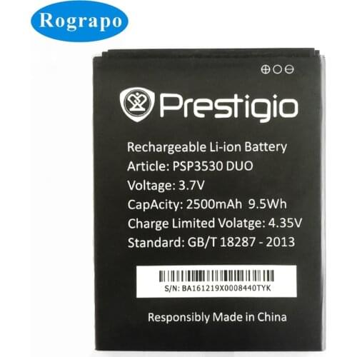 New 2500mAh PSP3530 Replacement Battery For Prestigio Muze D3 E3 F3 PSP 3530 DUO PSP3531 PSP3532 DUO Muze A7 PSP7530 DUO