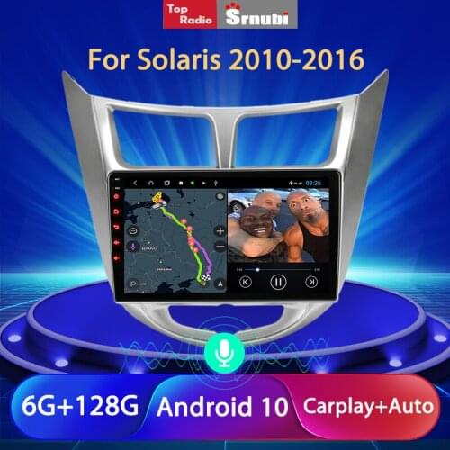 Srnubi Android 10 Carplay Auto Car Radio for KIA K3 RIO 2011 2012 2013 2014 2015 Multimedia Video Player 2Din Navigation GPS DVD