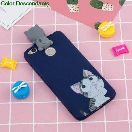 For Xiaomi Redmi 4X 4 X Case Cover 3D Silicone Phone Cover Case For Xiaomi Redmi X4 Red mi 4X Phone Case Fundas Redmi 4X Cover