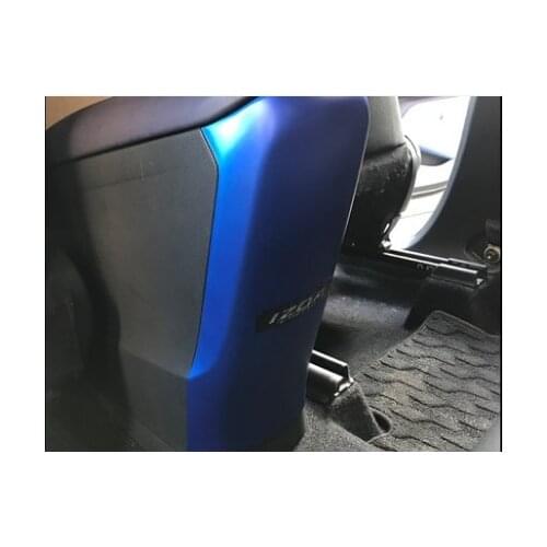 FOR Toyota C-HR CHR accessories Car Rear Armrest Panel Trim Cover Interior Mouldings Carbon fiber car styling 2017-2019