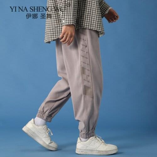 Japanese Style Kimonos Harajuku Yukata Casual Printed Loose Motion Pants Asian Traditional Male Costume Japan Youth Kimono Pants