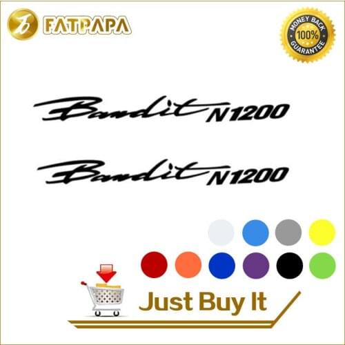 Motorcycle bike Fuel tank Wheels Fairing notebook Luggage helmet MOTO Sticker decals For Suzuki Bandit N1200