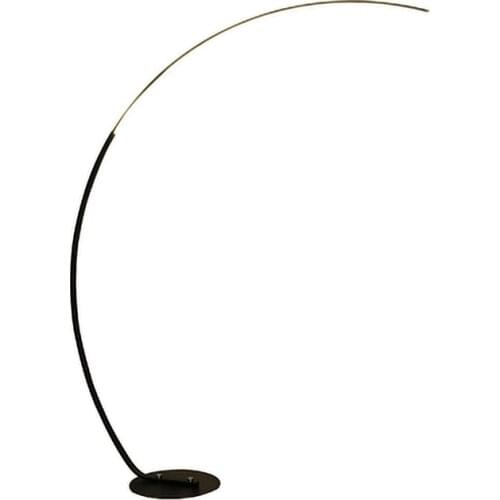Nordic Arc Shape Floor Lamp Modern Led Dimmable Remote Control Standing Lamp For Living Room Bedroom Study Room Decor Lighting