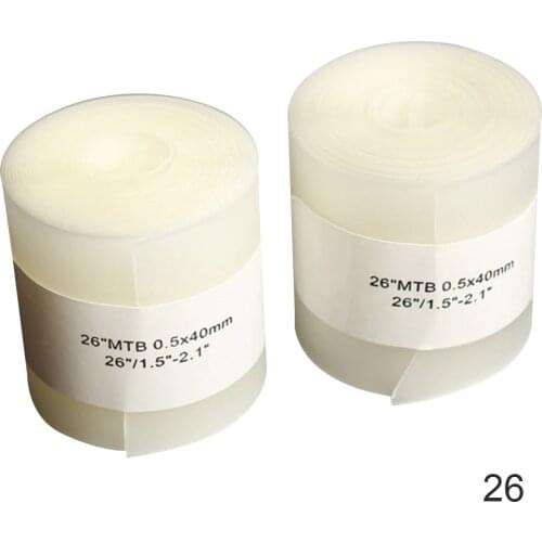 NEW 2pcs Bicycle Inner Tubes Explosion-proof Lining Tire Pad for 700C 26/27.5/29 Inch