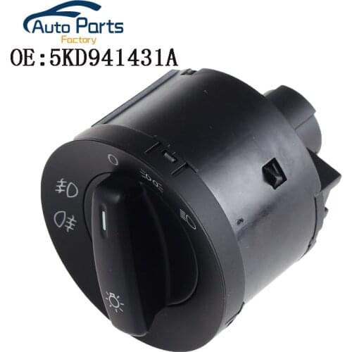 New Headlight Switch For V W Caddy III Touran J*etta Golf V VI 5 6 J*etta 5KD941431A 1K0941431Q 1K0941431N 1K0941431A