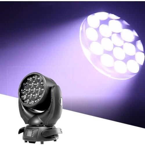 19x15W LED Zoom Moving Head Light DMX512 Stage Wash Strobe Light Disco DJ RGBW LED Effect Lights For Xmas Wedding Party Bar
