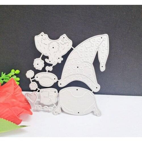 Christmas Santa Claus DIY Scrapbooking Carbon Steel Cutting Dies Photo Album M68E