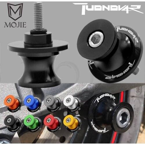 Swingarm Sliders Spools Swing Arm Stand Screws Slider 6mm CNC Aluminum Motorcycle Accessories For Aprilia Tuono V4 R V4R 2011