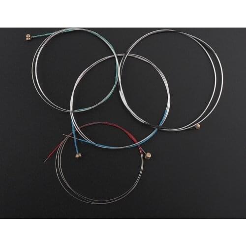 4pcs/set Violin Strings E-A-D-G Steel Core Nickel Musical Instrument Parts Accessories Violin Strings