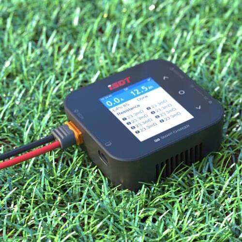 NEW ISDT Q8 Smart Charger 500W 20A 1-8S Pocket Lipo Battery Balance Charger for Lilon LiPo LiHV NiMH Pb RC Models DIY