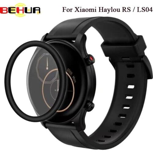 Ultra thin 3D Curved Edge HD Film Cover Protective Screen For Xiaomi Haylou RS / LS04 Smartwatch Protector Films Accessories