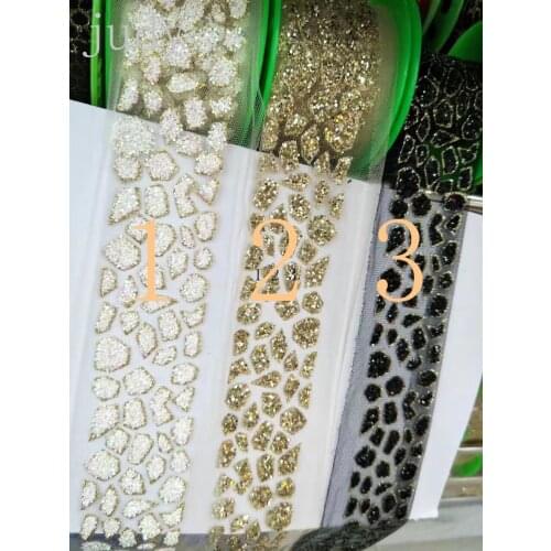 100yards HLHB11# 4-6cm A wedding dress of 3 colors mixed with dots, lace and for bridal wedding dress/sawing Free shipping