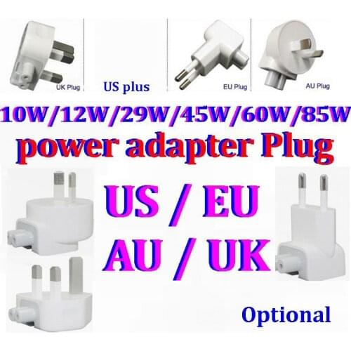 1500pcs For ipad air pro Apple MACBook MAC Laptop 10W 12W 45w 60w 85w usb power adapter plug US EU AU UK charger plug adapter