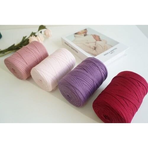 250G Flat Thread, Cloth Thread, Flat Yarn, Diy Hand-wrapped Woven Coarse Wool Yarn Material
