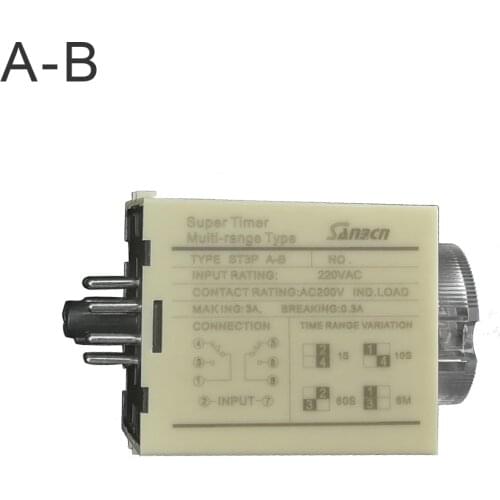 CE got most ideal ST3PA-B timer relay 8 pins time realy 12v time delay relay good quality12v timer relay time range 0.1S-6M