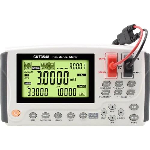 CKT3548 Portable DC Ohmmeter Resistance Tester