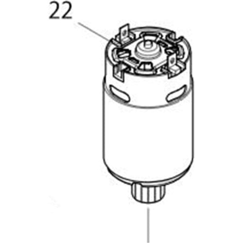 Motor 629877-0 For Makita UH200D UM164D UM164DZ UM164DW UH200DZ UH200DW
