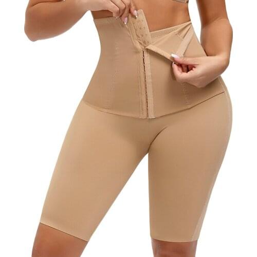 Fajas Reductoras Latex Body Shaper Levanta Cola Post Parto Surgery Girdle Slimming Underbust Corset Butt Lifter Waistrainer