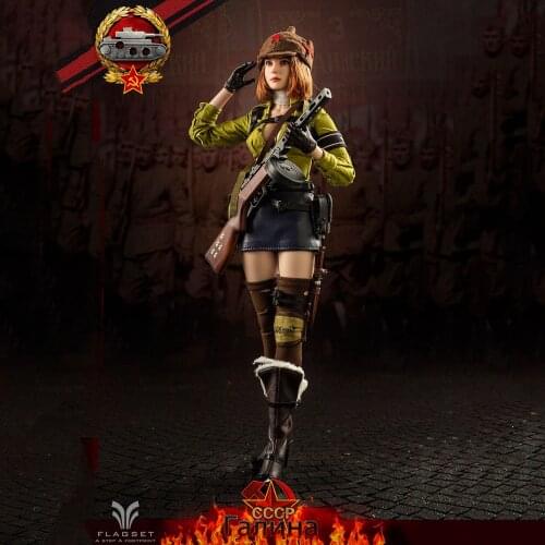 Flagset FS73036 1/6 Scale Action Figure Female Soviet Tank Lieutenant