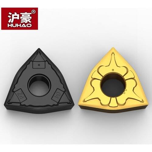 HUHAO 1 pc CNC Blade German Lathe Outer Cutter WNMG080404 Turning Bit Knife Peach Shaped Alloy Cutter Head Turning Tool